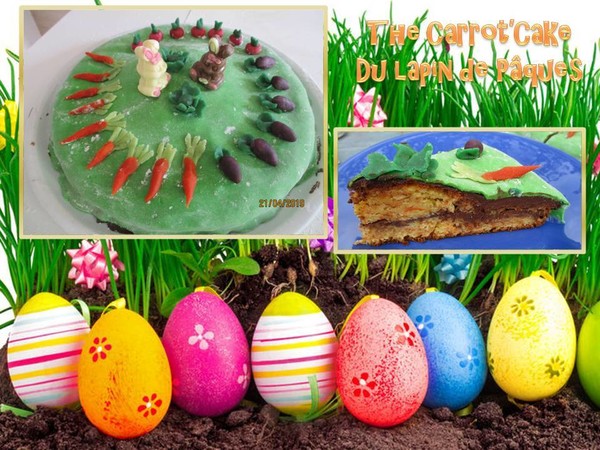 The Carrot'Cake du Lapin de Pâques