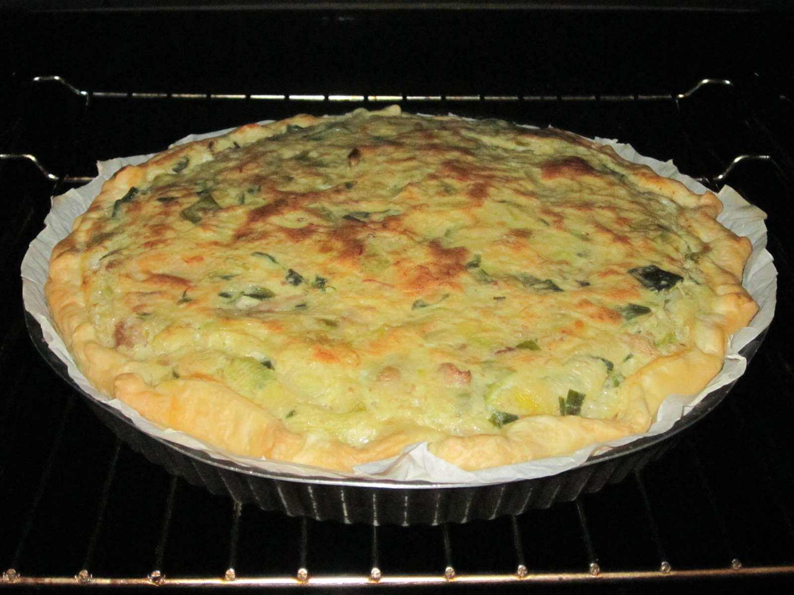 Quiche Aux Poireaux Et Au Thon