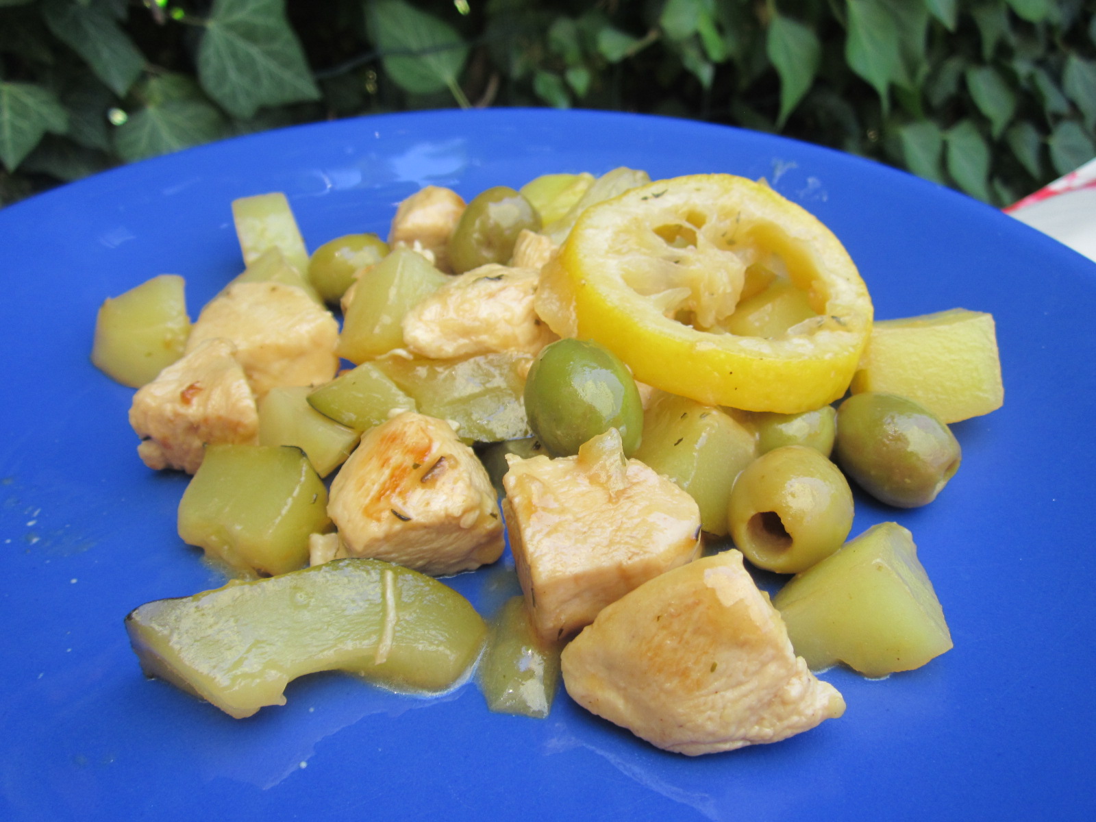 Tajine De Poulet Au Citron